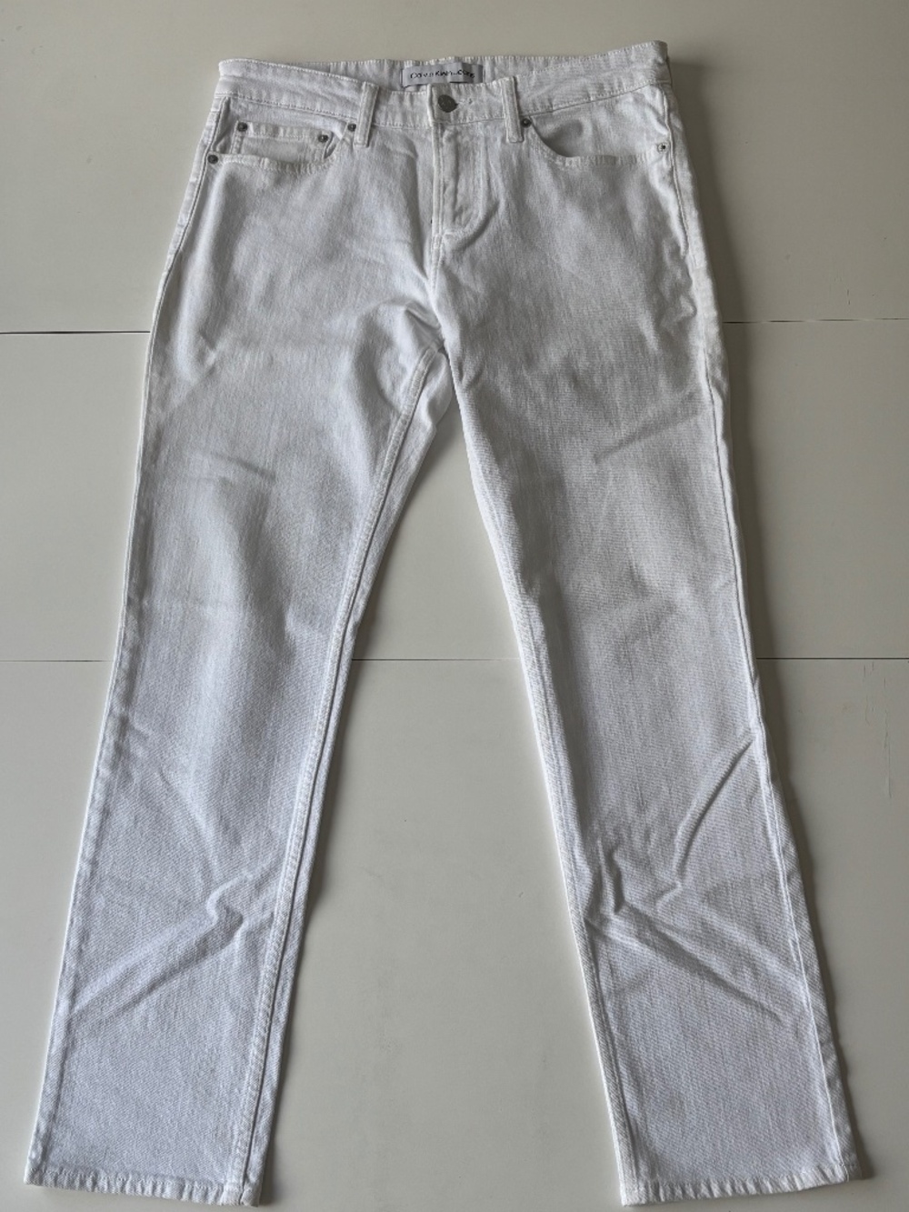 Calvin Klein Skinny White Jeans